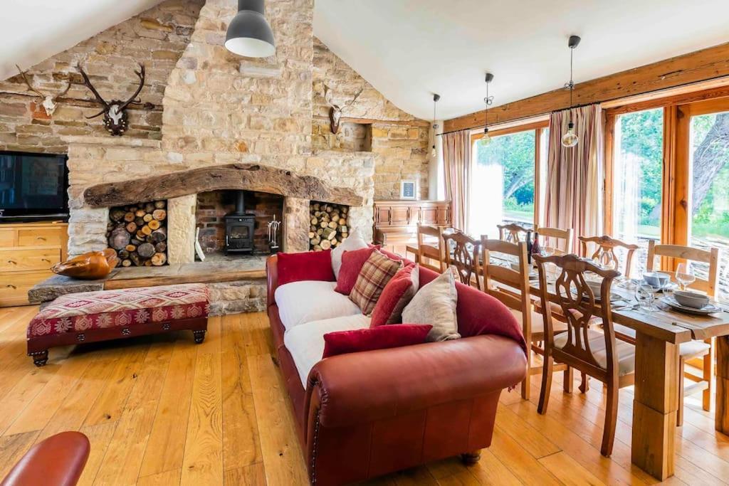 Four Bed Barn Conversion Junction 37 38 M1 Barnsley Kültér fotó